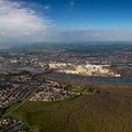 Barrow-in-Furness from the air