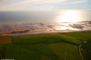 Low Bank, Walney Island from the air