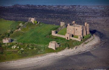 Piel Castle from the air