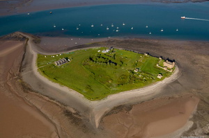 Piel Island from the air