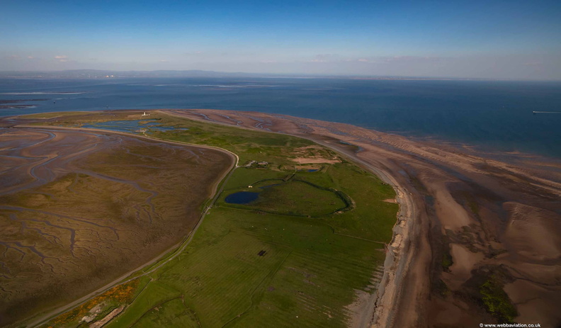 South Walney Nature Reserve from the air