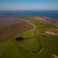 South Walney Nature Reserve from the air