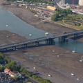Walney Bridge from the air