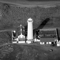 Walney Lighthouse from the air