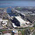 Barrow in Furness from the air 