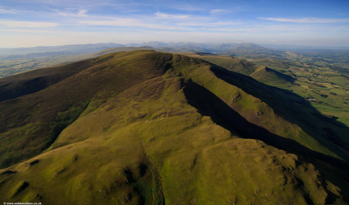 Black Combe Fell from the air