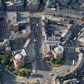 The Citadel Carlisle   from the air
