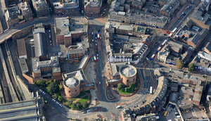 The Citadel Carlisle   from the air