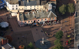 Old Town Hall Carlisle from the air