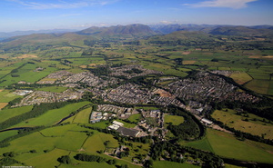 Cockermouth from the air