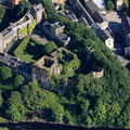 Cockermouth Castle  from the air