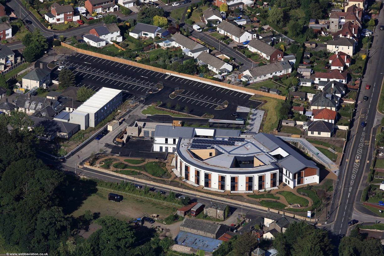 Cockermouth Community Hospital  from the air