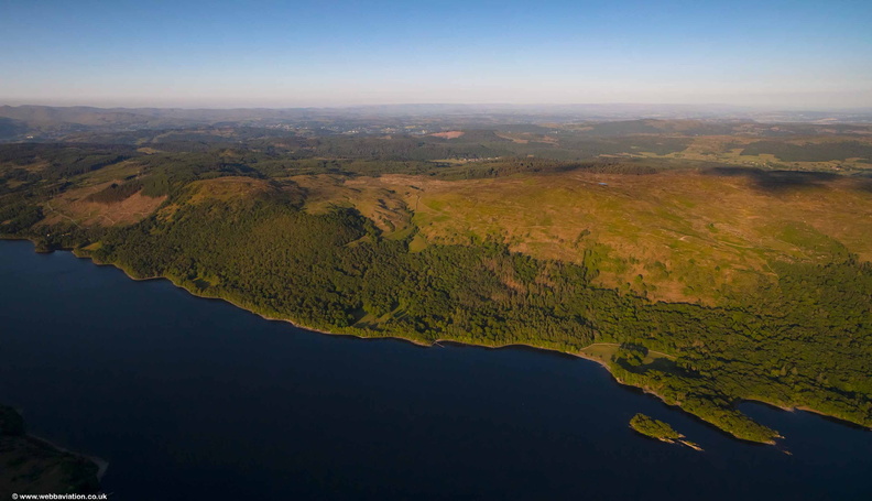 Top o' Selside in the Lake District from the air