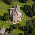 St Andrew's Church, Dacre  aerial photograph  