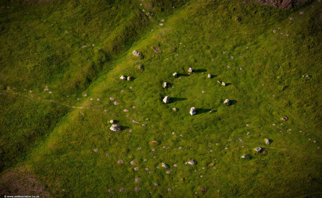Druid’s Circle   Cumbria from the air