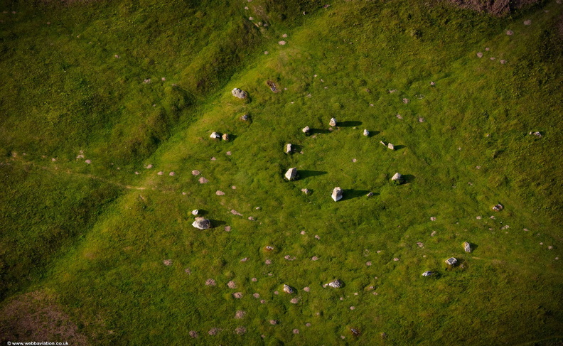 Druid’s Circle   Cumbria from the air