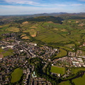 Egremont Cumbria from the air