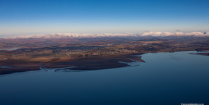  Grange-over-Sands in the Lake District Cumbria  aerial photograph