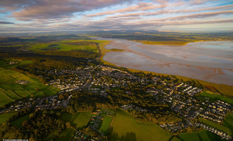 Grange-over-Sands aerial photograph  