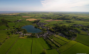 Great Urswick Cumbria from the air