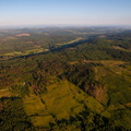 Grizedale Moor in the Lake District from the air