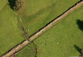 Hadrian's Wall from the air