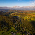 Haverthwaite  in the Lake District aerial photograph  