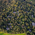 Kendal Caravan and Motorhome Club Campsite Lake District Cumbria aerial photograph  