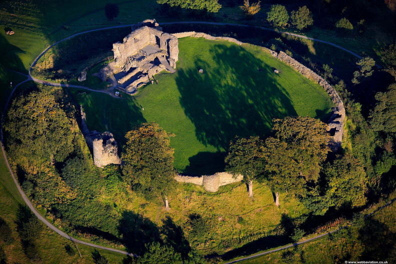 Kendal Castle Lake District aerial photograph  