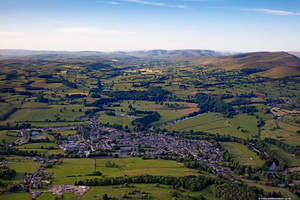 Kirkby Lonsdale from the air