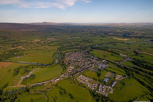 Kirkby Lonsdale from the air