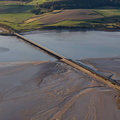 Leven Viaduct  Cumbria aerial photograph  