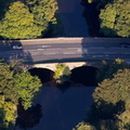 Levens Bridge  Cumbria aerial photograph  