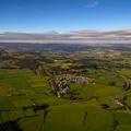 Levens Cumbria aerial photograph  