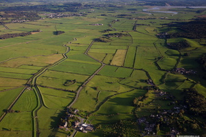Lyth Valley in the Lake District aerial photograph  