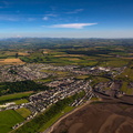 Maryport  Cumbria from the air