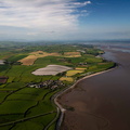 Newbiggin, Furness Cumbria from the air