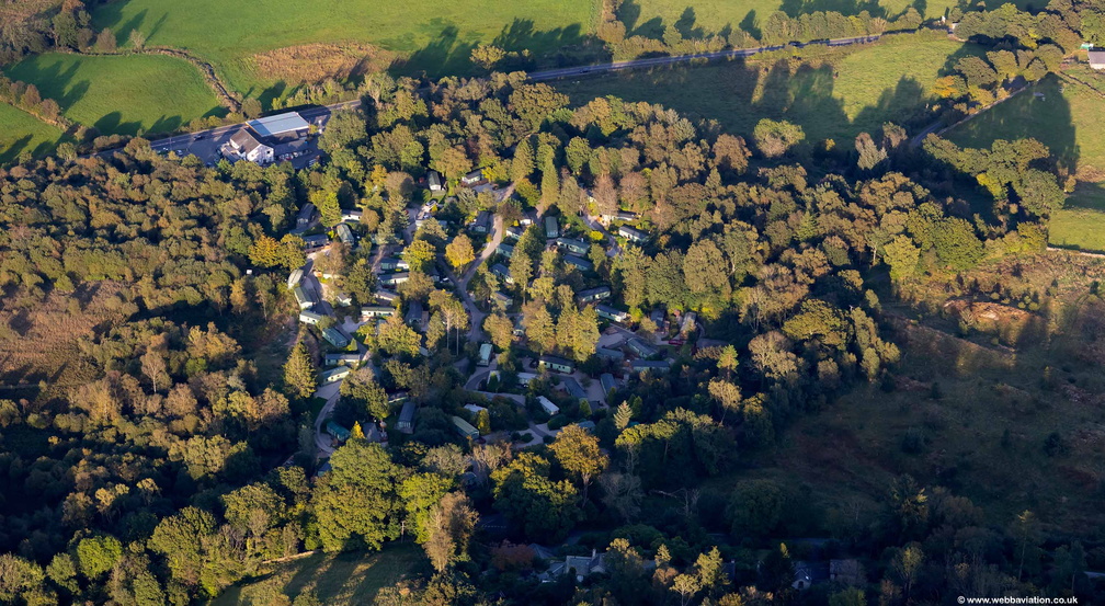 Newby Bridge Country Caravan Park aerial photograph  