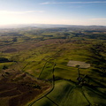 Park Hill near Sedbergh  from the air