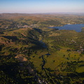 River Brathay Lake District from the air