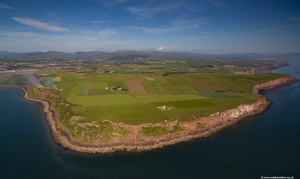 St Bees  Head from the air