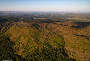 Top o' Selside in the Lake District from the air