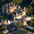 Conishead Priory  Cumbria aerial photograph  