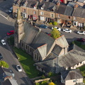 Ulverston Methodist Church from the air