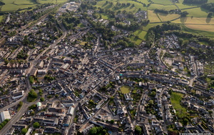 Ulverston from the air