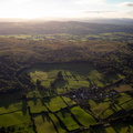 Whitbarrow in the Lake District aerial photograph  