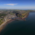 Whitehaven  Cumbria from the air