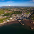 Whitehaven  Cumbria from the air