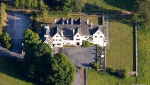 Blackwell Arts & Crafts House Bowness-on-Windermere from the air