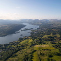 Bowness-on-Windermere, Cumbria from the air